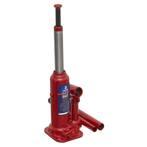 Sealey Bottle Jack 2 Tonne SJ2 Sealey  - Dynamic Drive