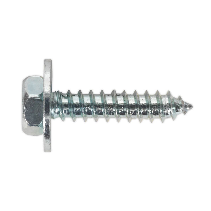 Sealey Acme Screw with Captive Washer M8 x 3/4" Zinc Pack of 100 ASW8