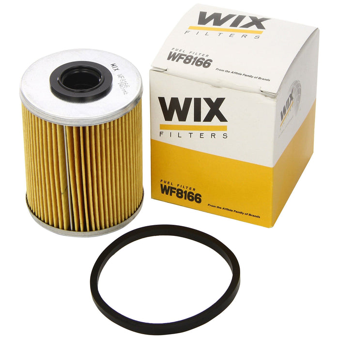 Genuine WIX Fuel Filter Cartridge Metal Ends fits Vauxhall Astra DTi - 1.7 - 00 Wix Filters  - Dynamic Drive