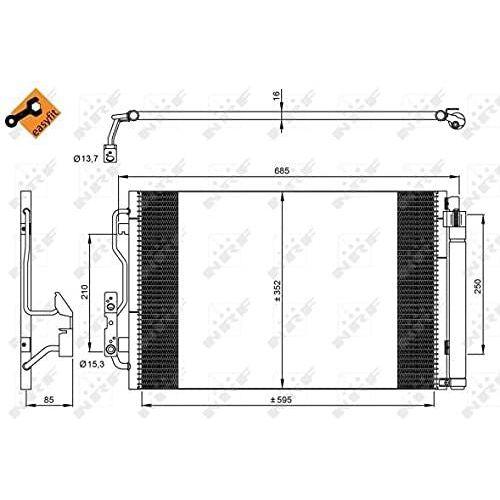 NRF Condenser 35970