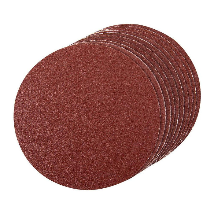 Silverline Self-Adhesive Sanding Discs 150mm 10pk 60 Grit