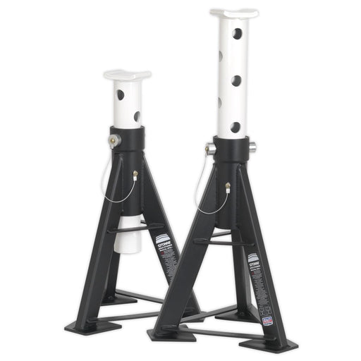 Sealey AXLe Stands (Pair) 12 Tonne Capacity per Stand AS12 Sealey  - Dynamic Drive