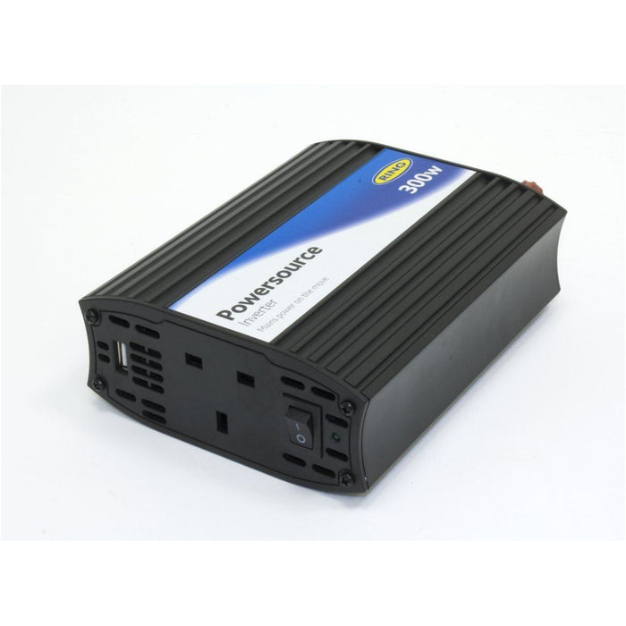 Ring RINVU300 Powersource 300w Inverter with USB Power Inverter Car DC 12V to 23