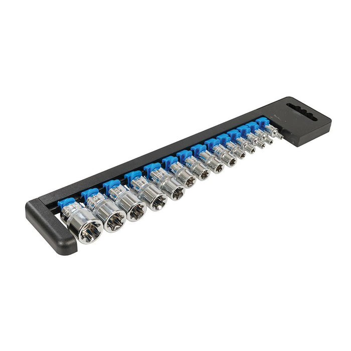 Silverline E4-E24 Socket Extension Set 14pce E4 - E24