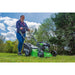 Draper Steel Deck Petrol Lawn Mower, 420mm, 132cc/3.3HP 08671 Draper  - Dynamic Drive