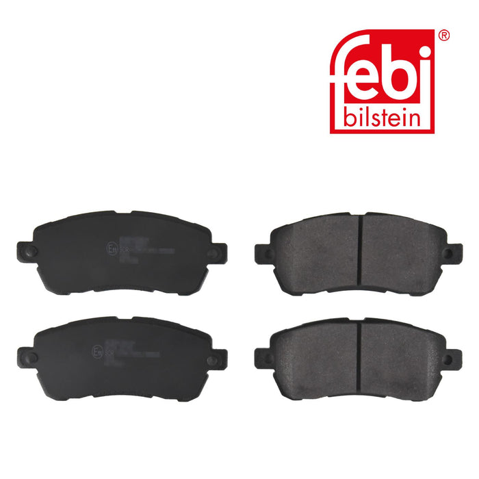 Genuine FEBI Front Brake Discs & Pads Set Vented for Ford Ka+