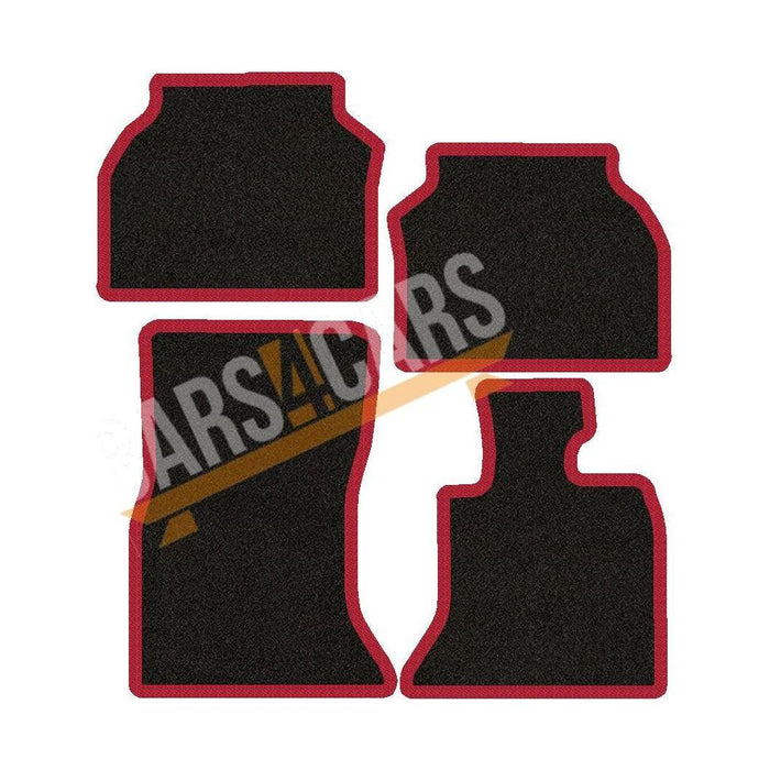 Fully Tailored Red Trim Carpet Mats BMW 5 Series Gtf07 10> Set of 4 XL UKB4C  - Dynamic Drive