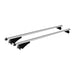 Locking Universal Aluminium Car Roof Bars Cross Rack 1.35M For Flush & Raised Rails 75kg Maypole  - Dynamic Drive