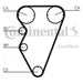 Genuine Continental ContiTech Timing Belt Kit fits Rover MGF20025400 1.8 CT929K2 ContiTech  - Dynamic Drive