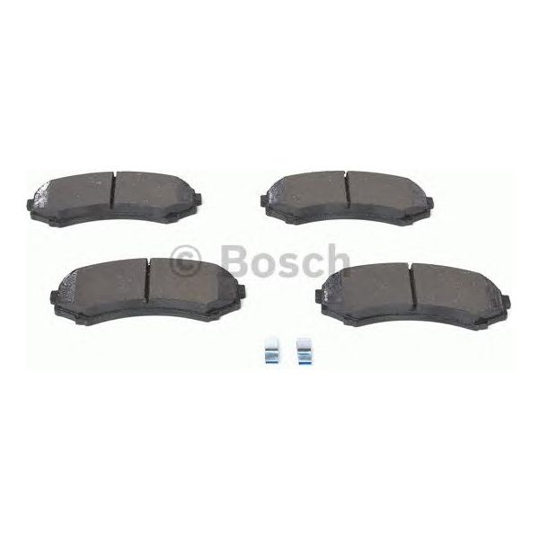 Genuine Bosch Brake Pad Set Bp422 fits Mitsubishi Shogun DiD - 3.2 - 11- 0986424