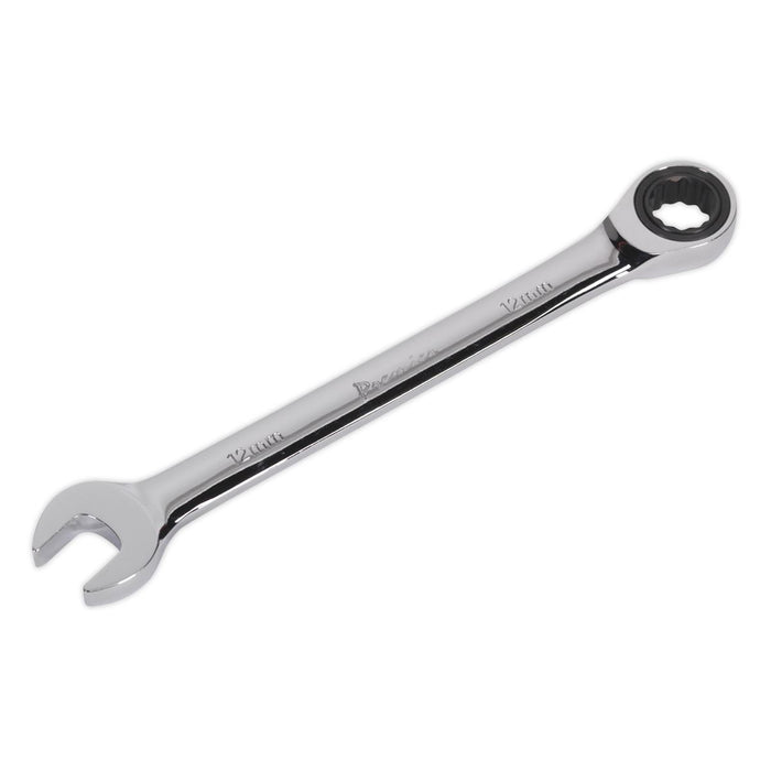 Sealey Ratchet Combination Spanner 12mm RCW12