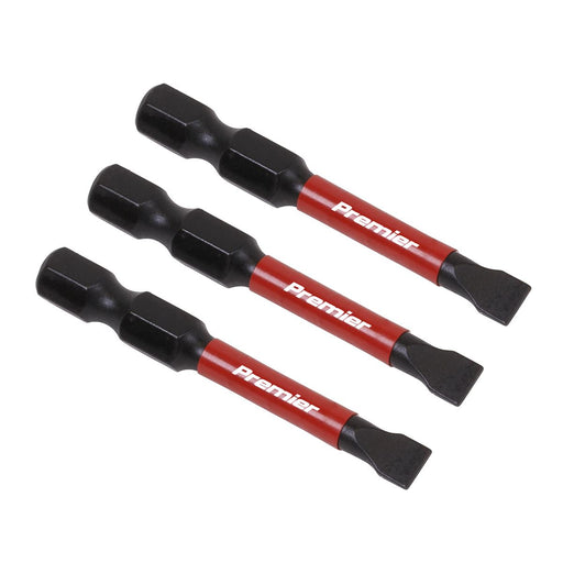 Sealey Slotted 5.5mm Impact Power Tool Bits 50mm 3pc AK8227 Sealey  - Dynamic Drive