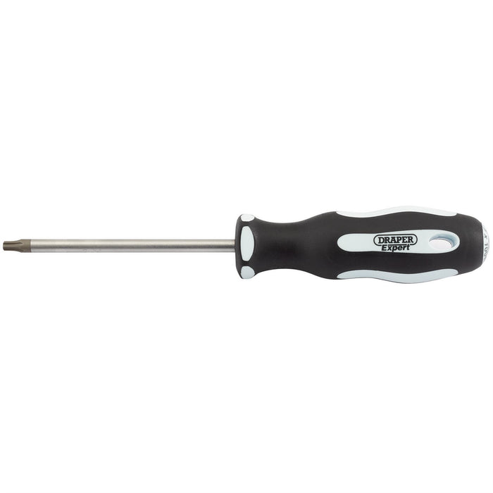 Draper TX-STAR Security Soft Grip Screwdriver, T25T x 100mm 35145 Draper  - Dynamic Drive