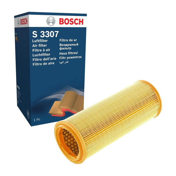 Genuine Bosch Car Air Filter S3307 fits Fiat Doblo JTD - 1.9 - 03-13 1457433307