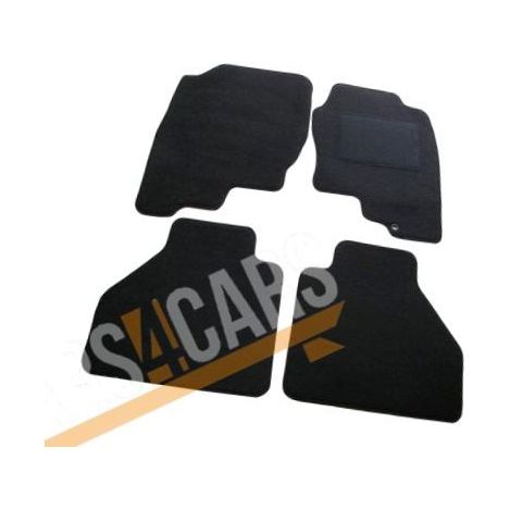 Tailored Car Mats fits Nissan Navara 2005-2010 Double Cab UKB4C  - Dynamic Drive