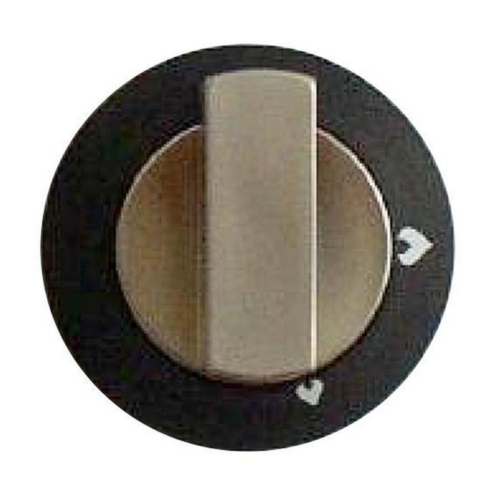 Thetford Hob Grill Knob Black & Satin for Enigma Cookers (SSPA0902 SA) Thetford  - Dynamic Drive