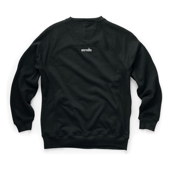 Scruffs Eco Worker Sweatshirt Black XS