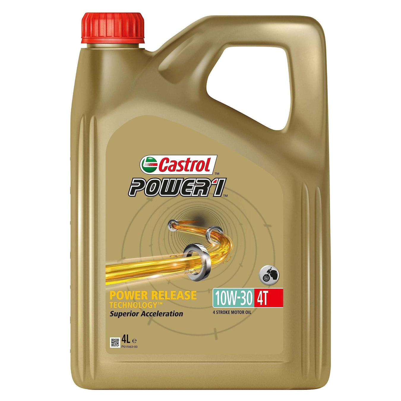 Castrol Power1 4T 10W-30 - 4L 15F565 Castrol  - Dynamic Drive