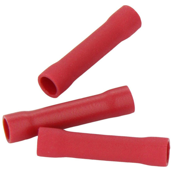 Wot-Nots Wiring Connectors - Red - Butt - Pack of 3 Pearl Automotive  - Dynamic Drive