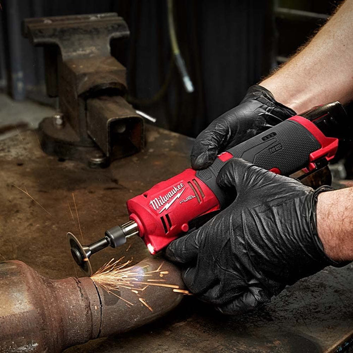 Milwaukee M12 FUEL  Straight Die Grinder Milwaukee  - Dynamic Drive