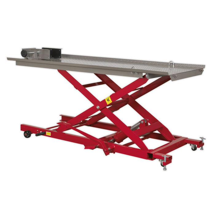 Sealey Hydraulic Motorcycle Lift 450kg Capacity MC454 Sealey  - Dynamic Drive