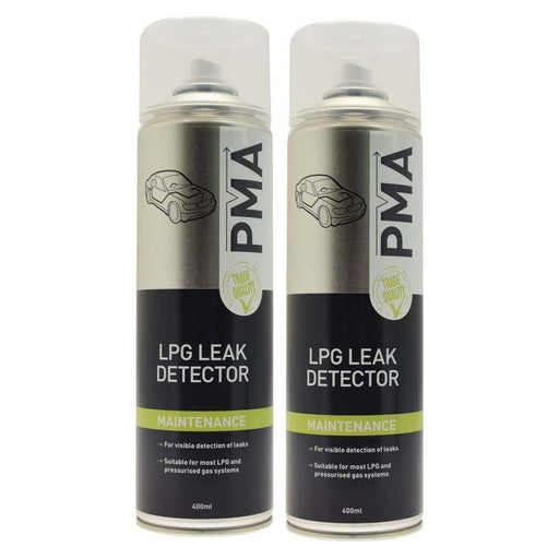 2 x PMA LPG Gas Leak Safe & Air Con Conditioning Detector Spray Aerosol LEDET PMA  - Dynamic Drive