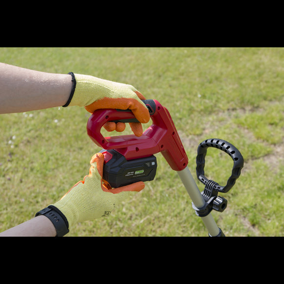 Sealey Strimmer Cordless 20V SV20 Series with 4Ah Battery & Charger CS20VCOMBO4 Sealey  - Dynamic Drive