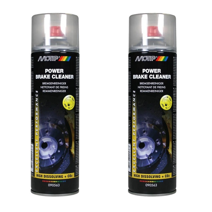 3  x 500 ML MOTIP POWER BRAKE CLEANER AEROSOL SPRAY German Large Can