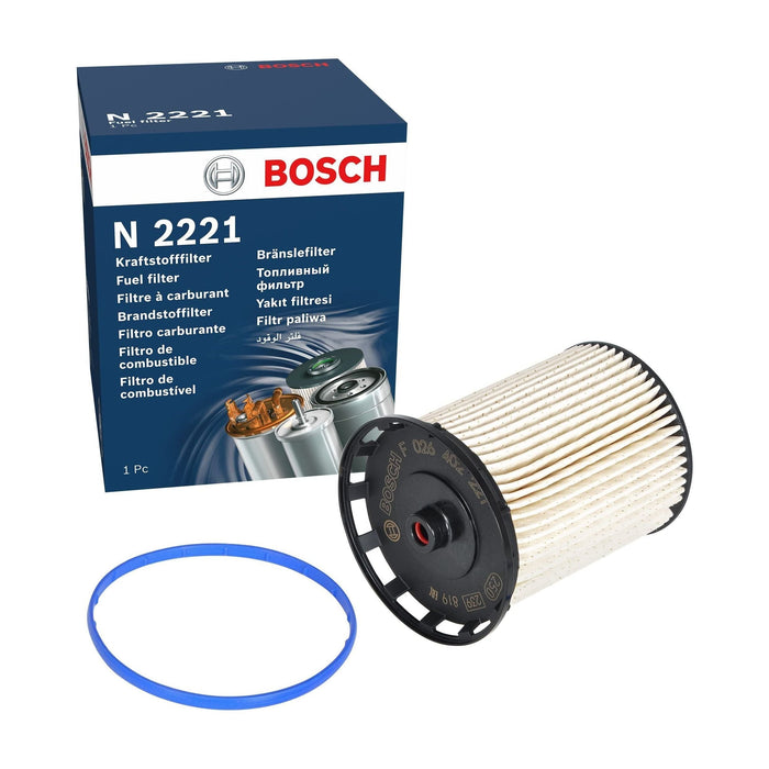 Genuine Bosch Fuel Filter N2221 fits Audi Q7 Quattro TDi - 3.0 - 15-19 F02640222