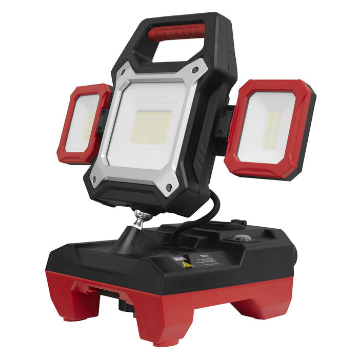 Sealey Cordless 20V SV20 Series 2-in-1 SMD LED 4000lm Worklight Body Only Sealey  - Dynamic Drive