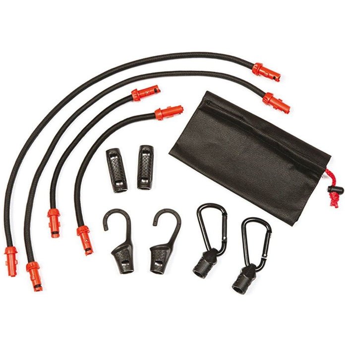 Ring RLS10 Bungee Clic 10 Piece Set - Adjustable Load Securing Bungee Set with I