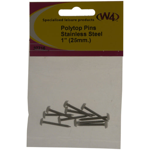 MDS1203 W4 Polytop pins 25mm stainless steel 37716 W4  - Dynamic Drive