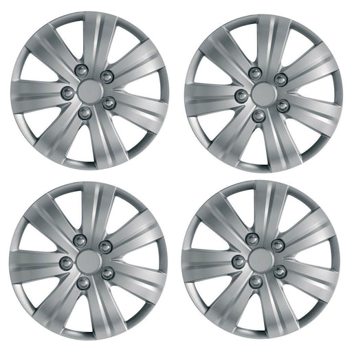 Set of 4 Wheel Trims / Hub Caps 15" Covers fits MAZDA 2, 3, 5, 6, 323 UKB4C  - Dynamic Drive