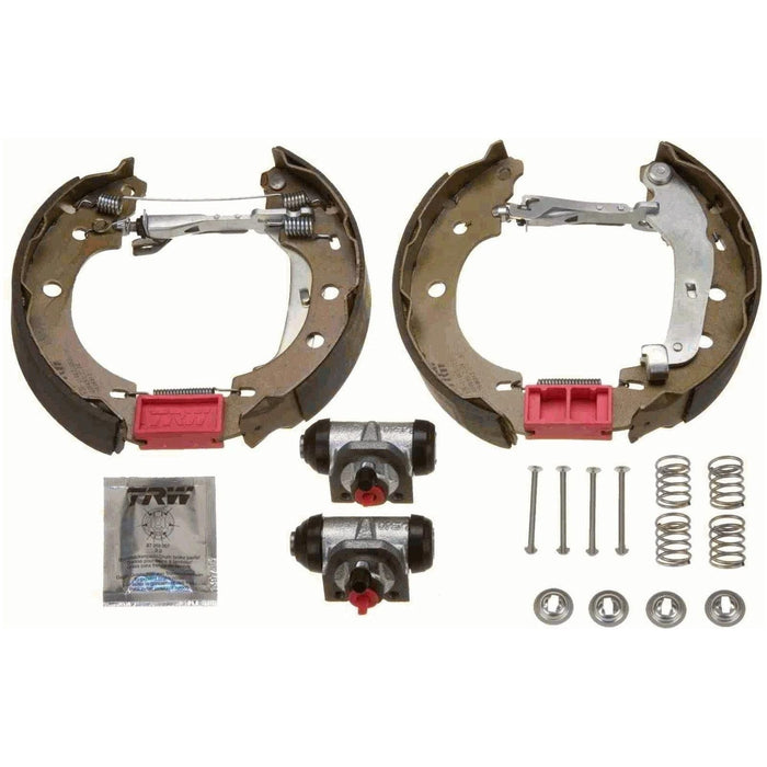 Genuine TRW Brake Shoes Pre-Assembled (R90) GSK1071