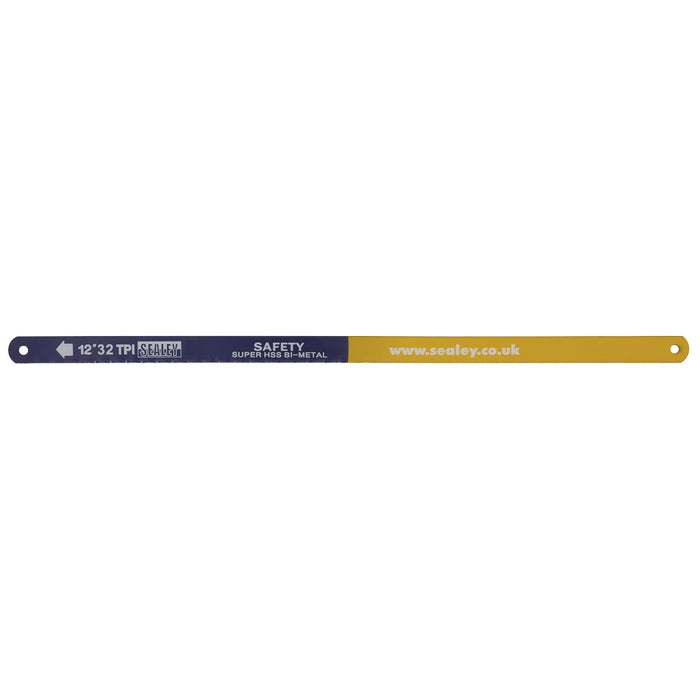 Sealey Hacksaw Blade 300mm HSS Bi-Metal 32tpi Pack of 5 HSB0532 Sealey  - Dynamic Drive