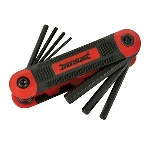 Silverline Expert Hex Key Metric Tool 8pce 1.5 - 8mm Silverline  - Dynamic Drive