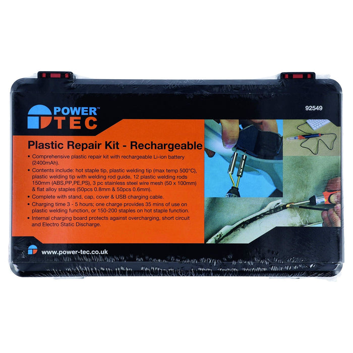 Power-Tec Plastic Repair Kit - Rechargeable 92549