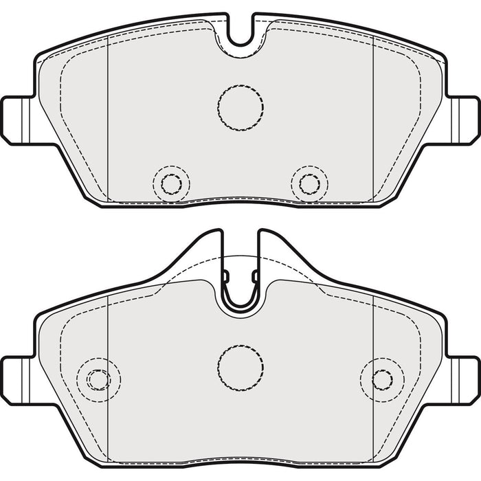 Apec Brake Pads Front Fits BMW I3