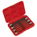 Sealey Hex Socket Bit Set 7pc 3/8"Sq Drive 150mm Metric AK62255 Sealey  - Dynamic Drive