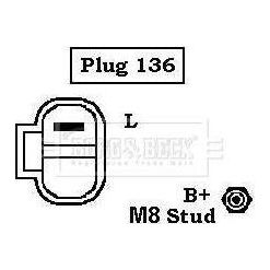 Genuine Borg & Beck Alternator fits HyundaiKia 2.7 0110 BBA2983