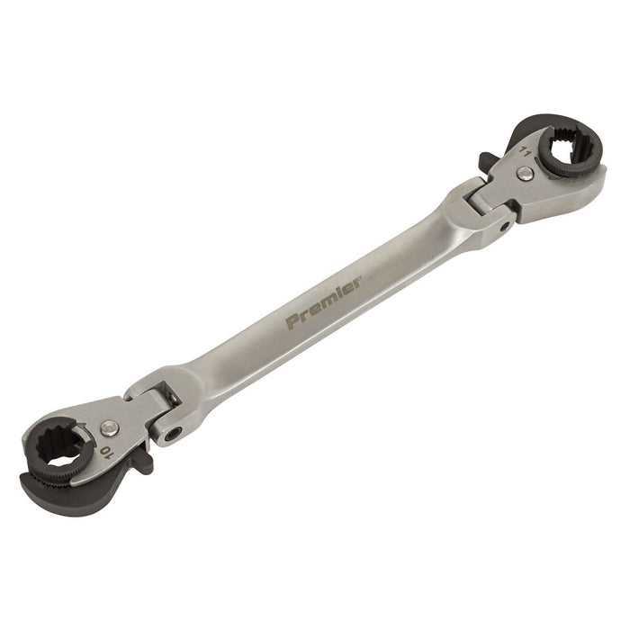 Sealey Brake Pipe Spanner Ratcheting 10 & 11mm VS0347