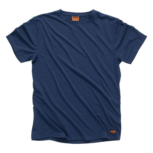 Scruffs Worker T-Shirt Navy XXL Scruffs  - Dynamic Drive