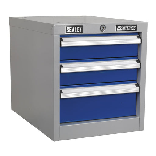 Sealey Industrial Triple Drawer Unit for API Series Workbenches API16 Sealey  - Dynamic Drive