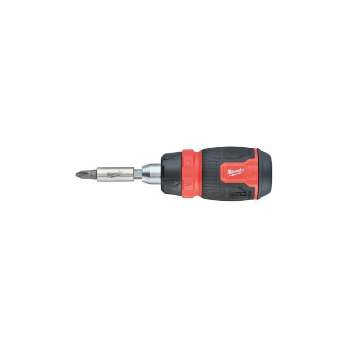 Milwaukee 8 In 1 Ratch Multi Bit Screwdriver 4932480581 Milwaukee  - Dynamic Drive