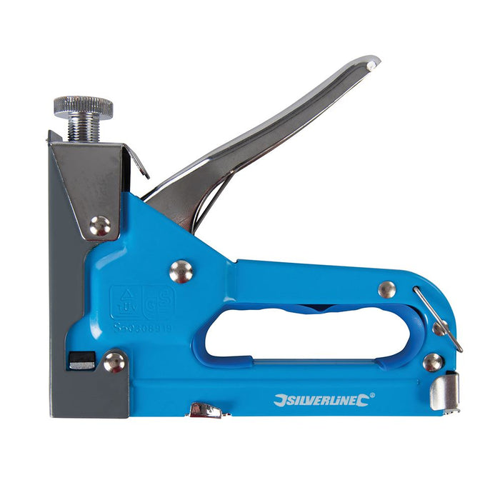 Silverline 3-in-1 Staple Gun 4 - 14mm Type 10J