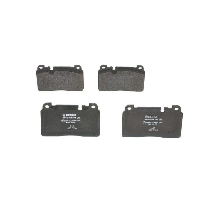 Genuine Bosch Brake Pad Set Bp1697 fits Audi Q5 Quattro TDi - 2.0 - 12-17 098649