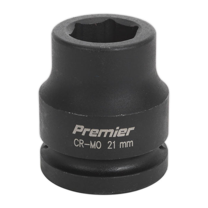 Sealey Impact Socket 21mm 3/4"Sq Drive IS3421