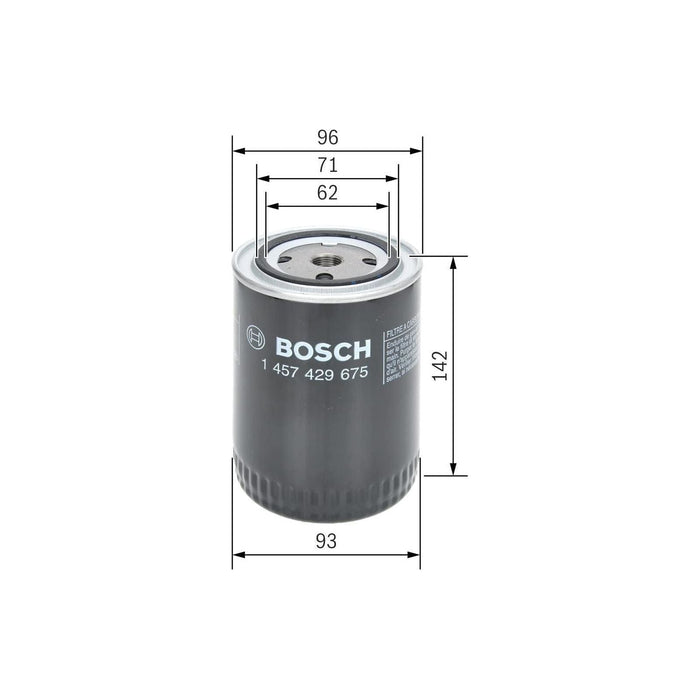 Genuine Bosch Cv Fuel Filter N9675 (Hgv) 1457429675