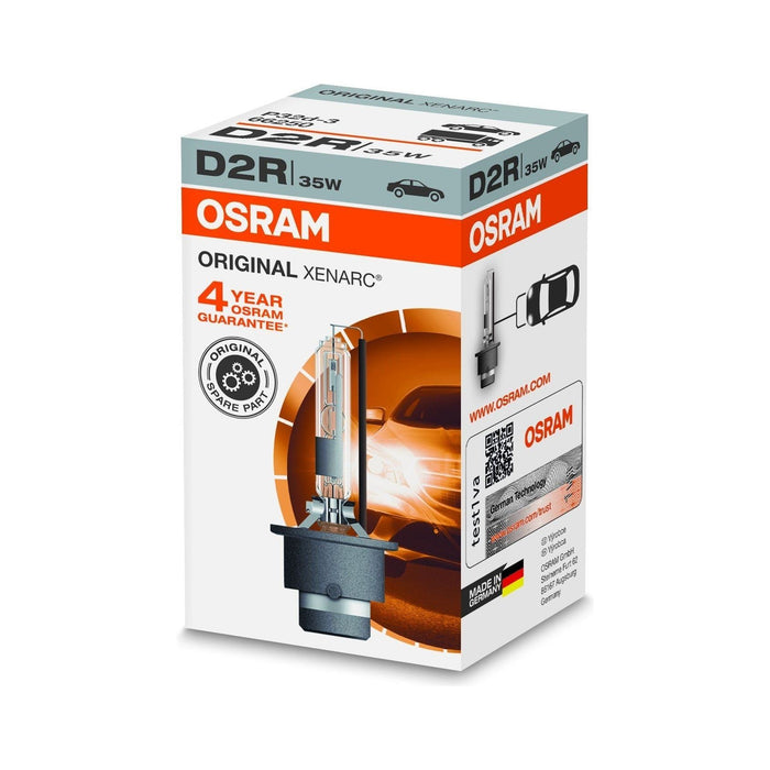 Osram XENARC ORIGINAL D2R xenon headlamp bulb 66250 +100% 4150K 1 piece in foldi