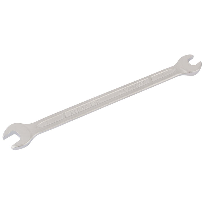 Draper Elora Long Metric Double Open End Spanner, 5.5 x 7mm 01804 Draper  - Dynamic Drive